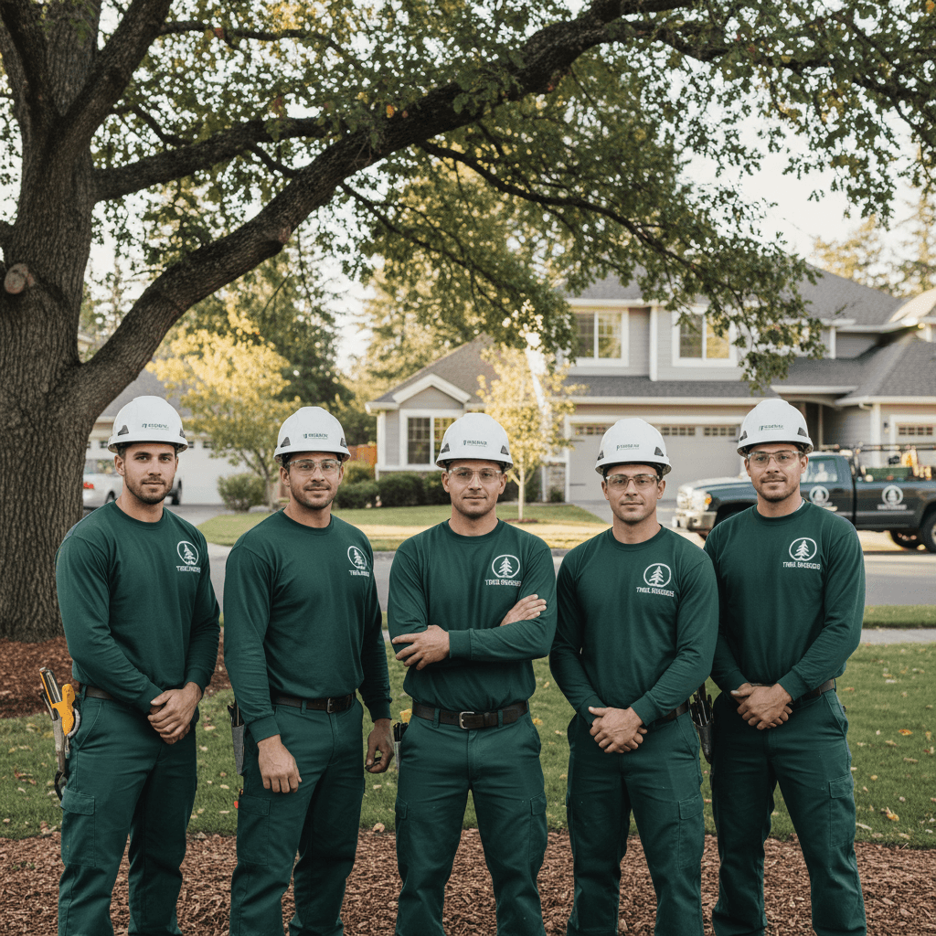 Douglas Tree Service uniformed crew