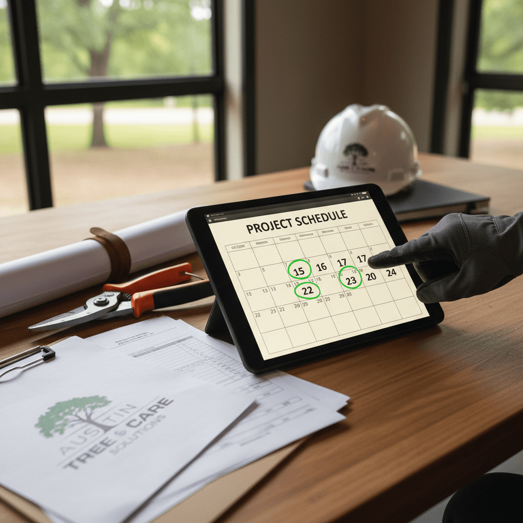 Project timeline planning